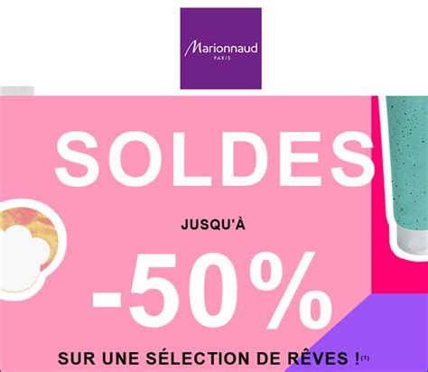 marionnaud soldes